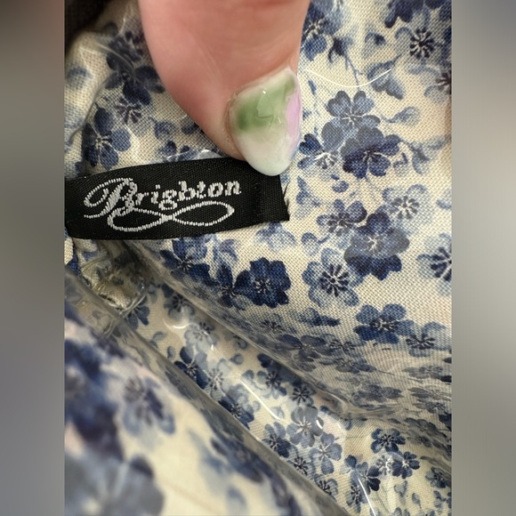 Vintage Brighton Denim Makeup Pouch - Picture 3 of 7